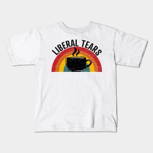 Liberal Tears Sunset Retro Gift Kids T-Shirt